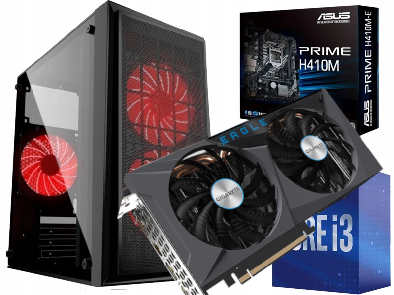 Počítač Pro Hry Rtx 3060Ti 8GB Ram 240 Ssd