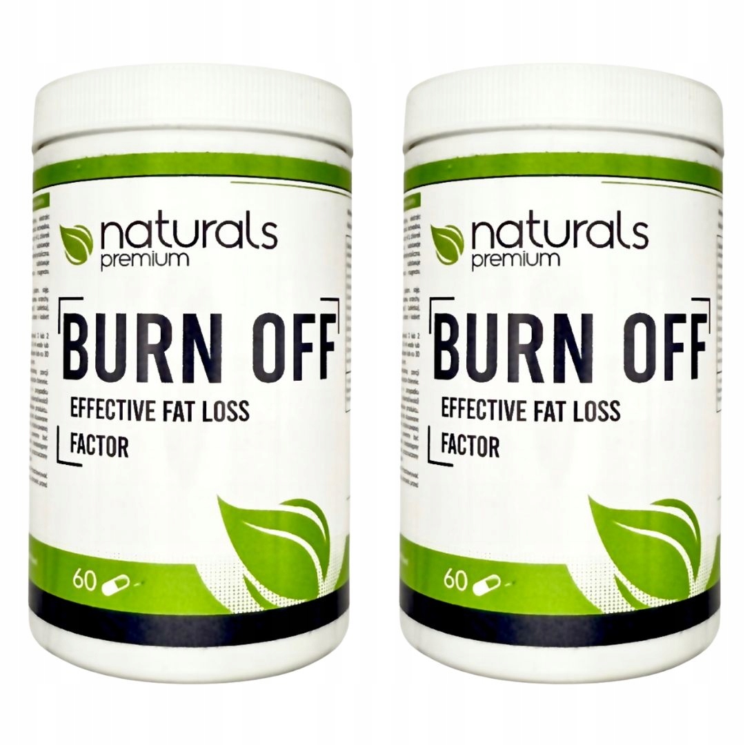 Naturals Premium Burn Off 60 kapslí spalovač tuků termogenik redukce Top