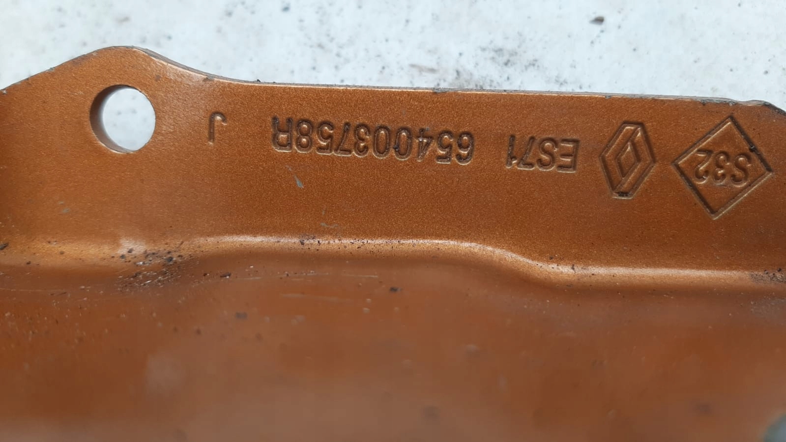 RENAULT SCENIC IV GRAND 15- hinge bonnets left