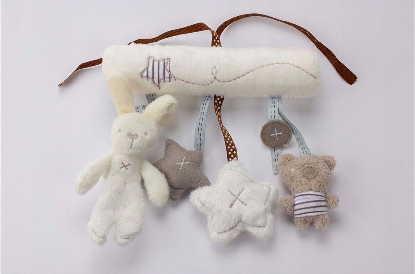 DO ŁÓŻECZKA WOZKA ZAWIESZKA SENSORYCZNA GRZECHOTKA Wiek dziecka 0 +