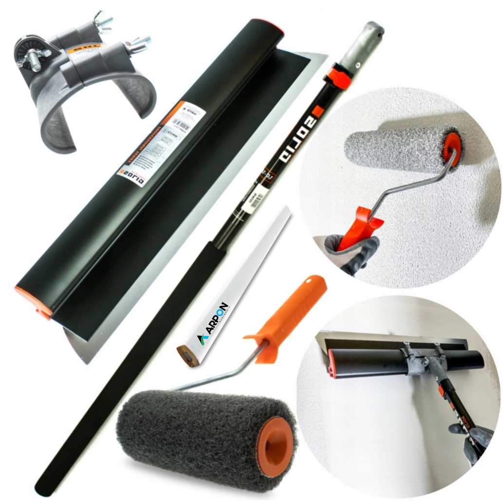 Solid Šapchla Fasádní Špachtle 550 cm Teleskopická Tyč Váleček Na Hladítko Arpon