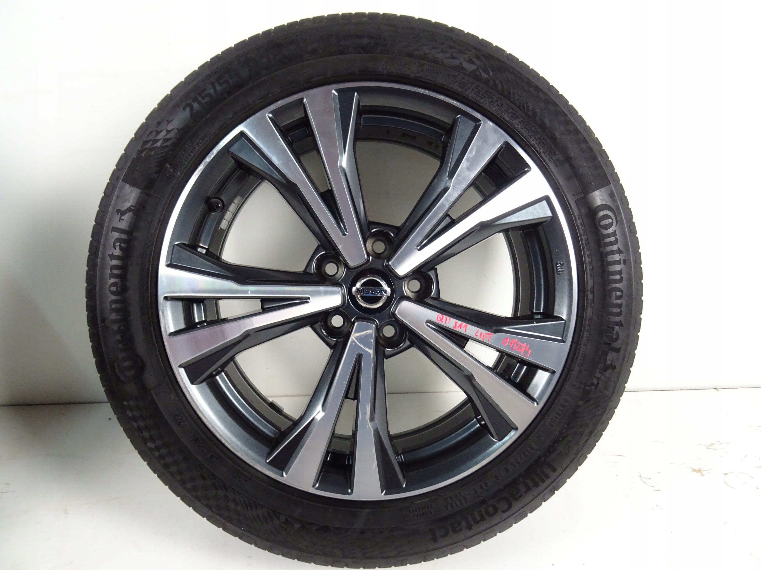 QASHQAI II J11 LIFT ALUFELGI KOŁA 215/55/R18 Rodzaj opon Letnie