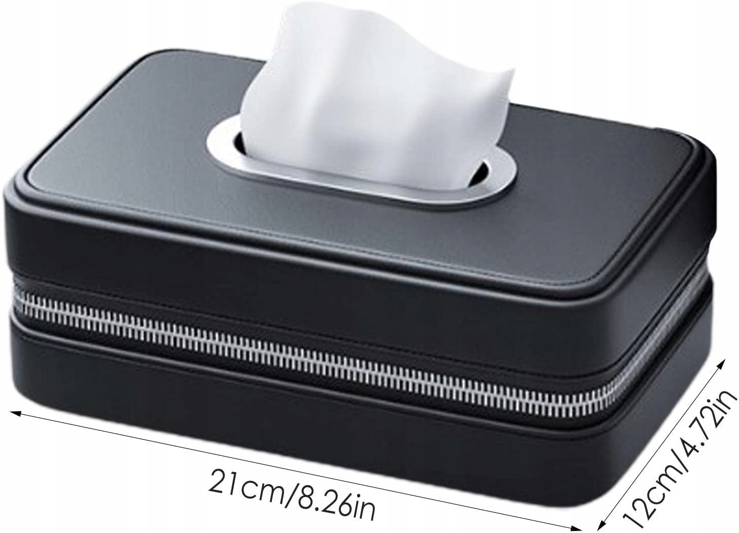 Pojemnik na chusteczki do samochodu - Dozownik papy Liczba miejsc do wieszania 1