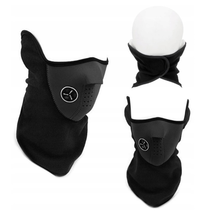 ТЕРМОАКТИВНА БАЛАКЛАВА ДИМАЧНА МАСКА ДЛЯ ВЕЛОСИПЕДА МОТОЛИЖИ СНОУБОРД ЛИЦЕ