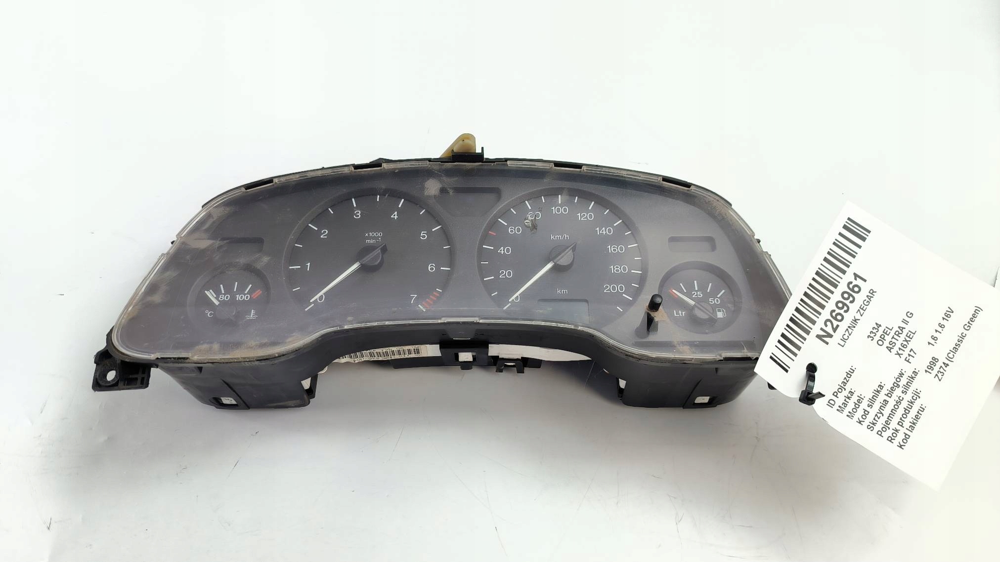dials clock EU 90561454QN OPEL ASTRA II G