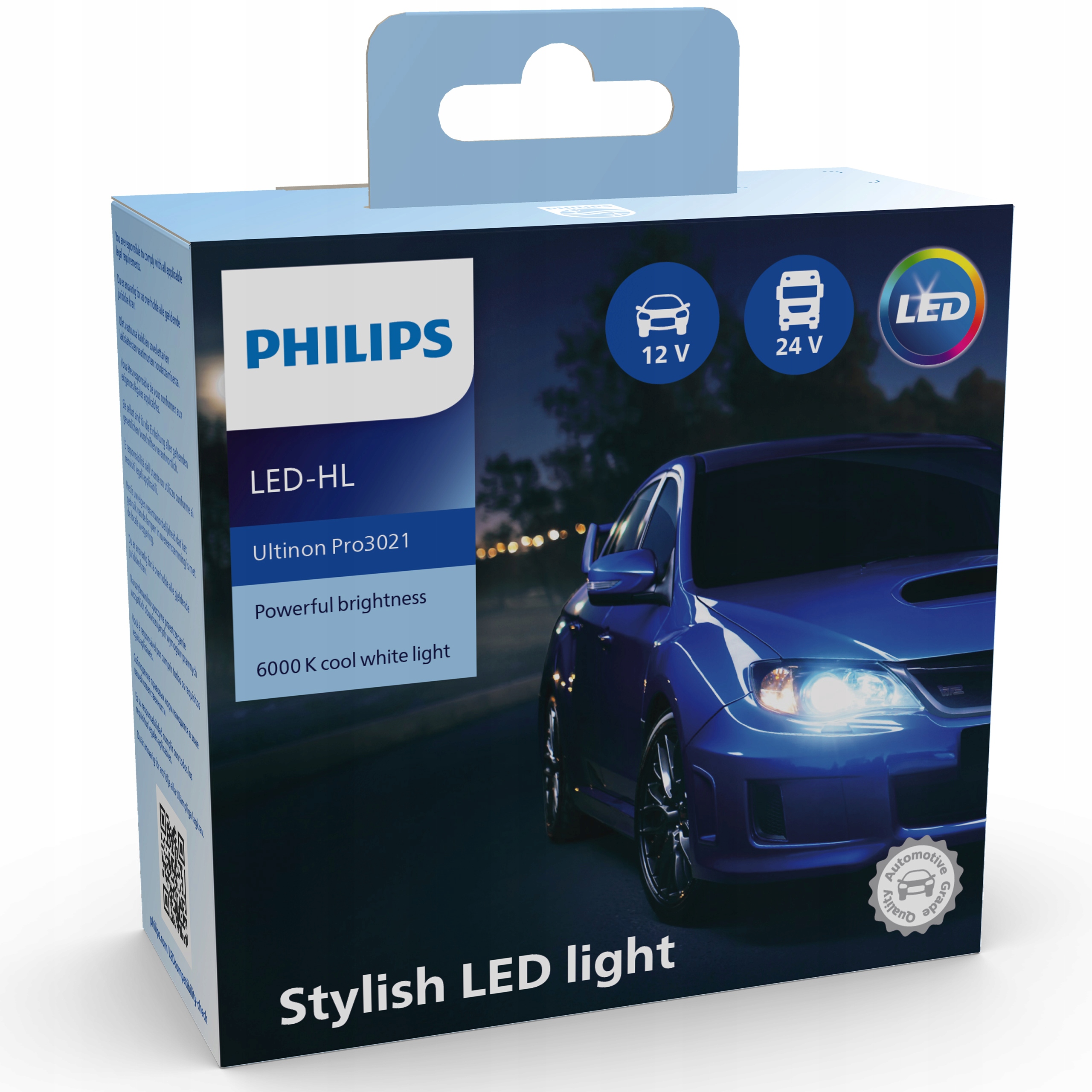 Philips żarówki LED H3 Ultinon Pro3021 6000K 12/24 Producent Philips