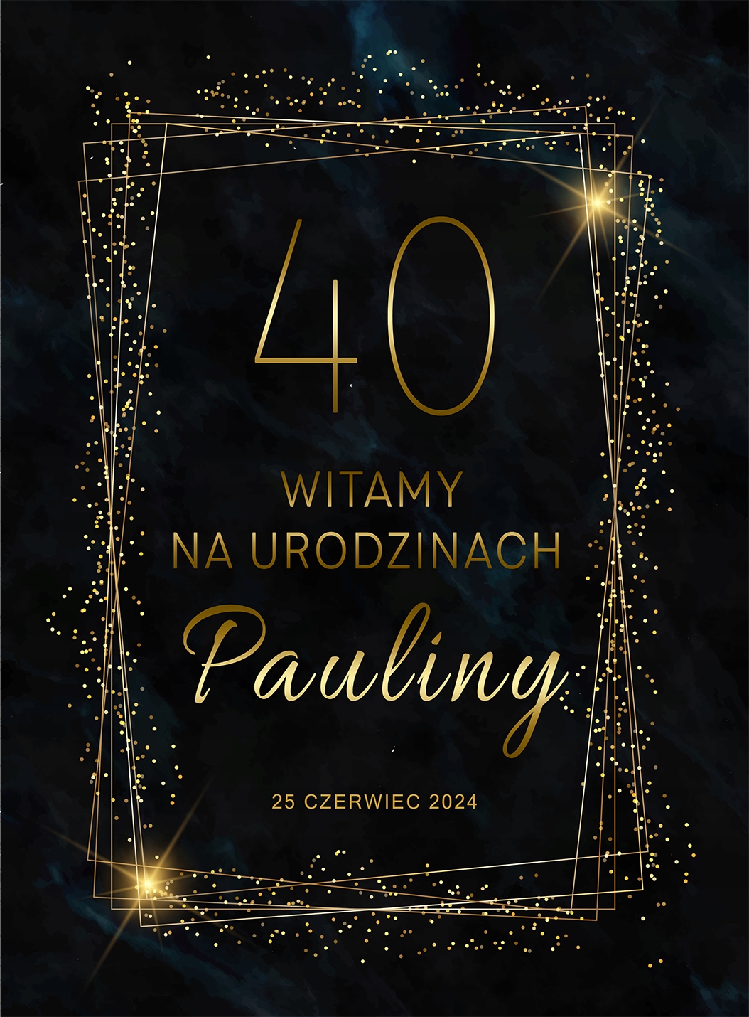 Tablica Powitalna urodziny 18 40 50 rocznica jubileusz 20 Wzorów 80x60 cm