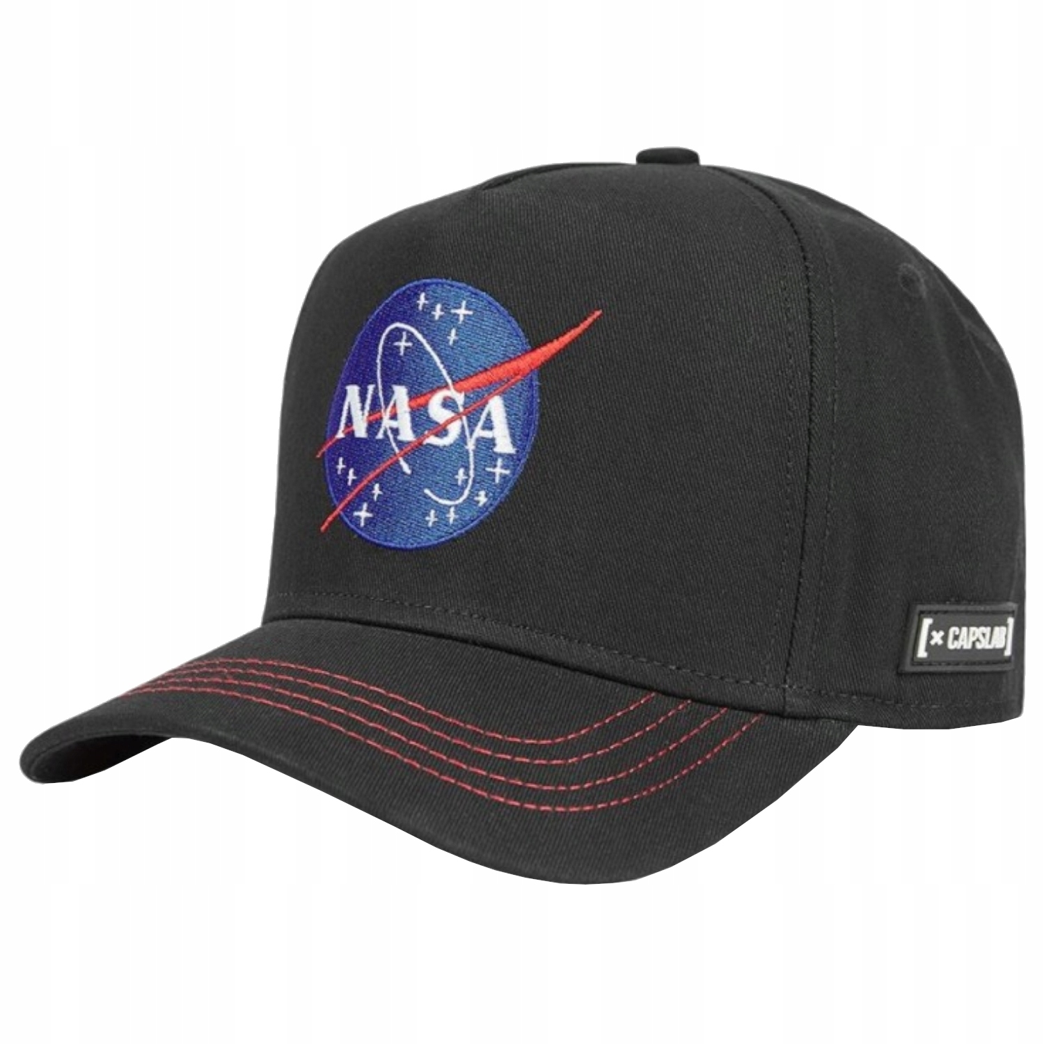 Capslab Space Mission Nasa Cap (uni) Kšiltovka Pánská Bavlna Černá