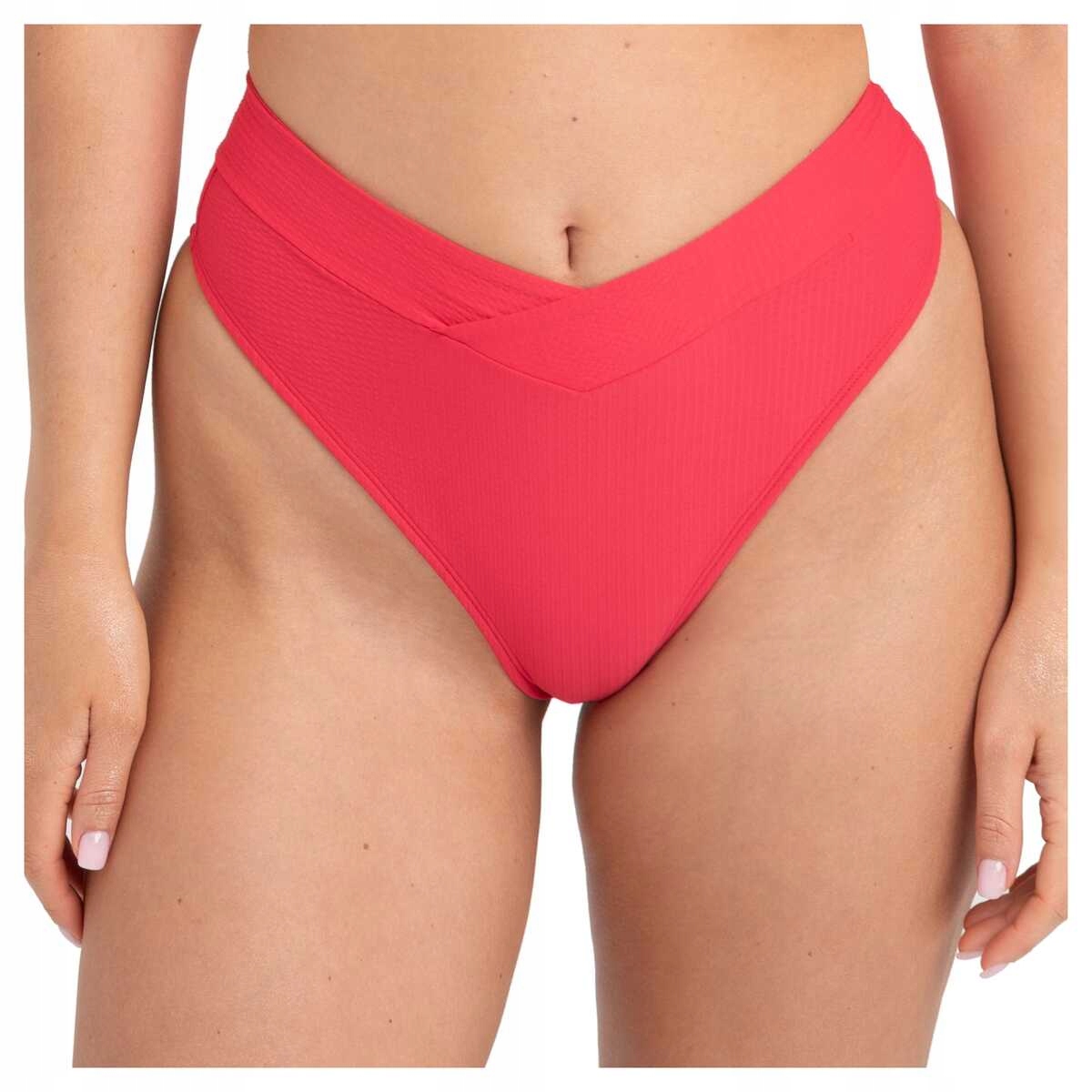 Samanta Plavkové kalhotky brazilské tanga Kaia M400 malinové S