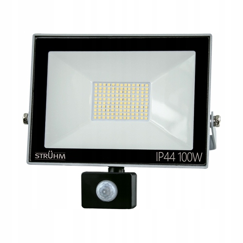 NAŚWIETLACZ HALOGEN LED 100W+CZUJ. RUCHU IDEUS
