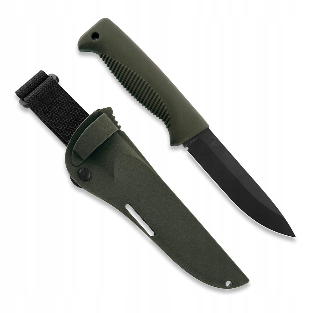 Nóż Taktyczny Survival Peltonen Ranger Puukko M07 FJP135 Cerakote zielony