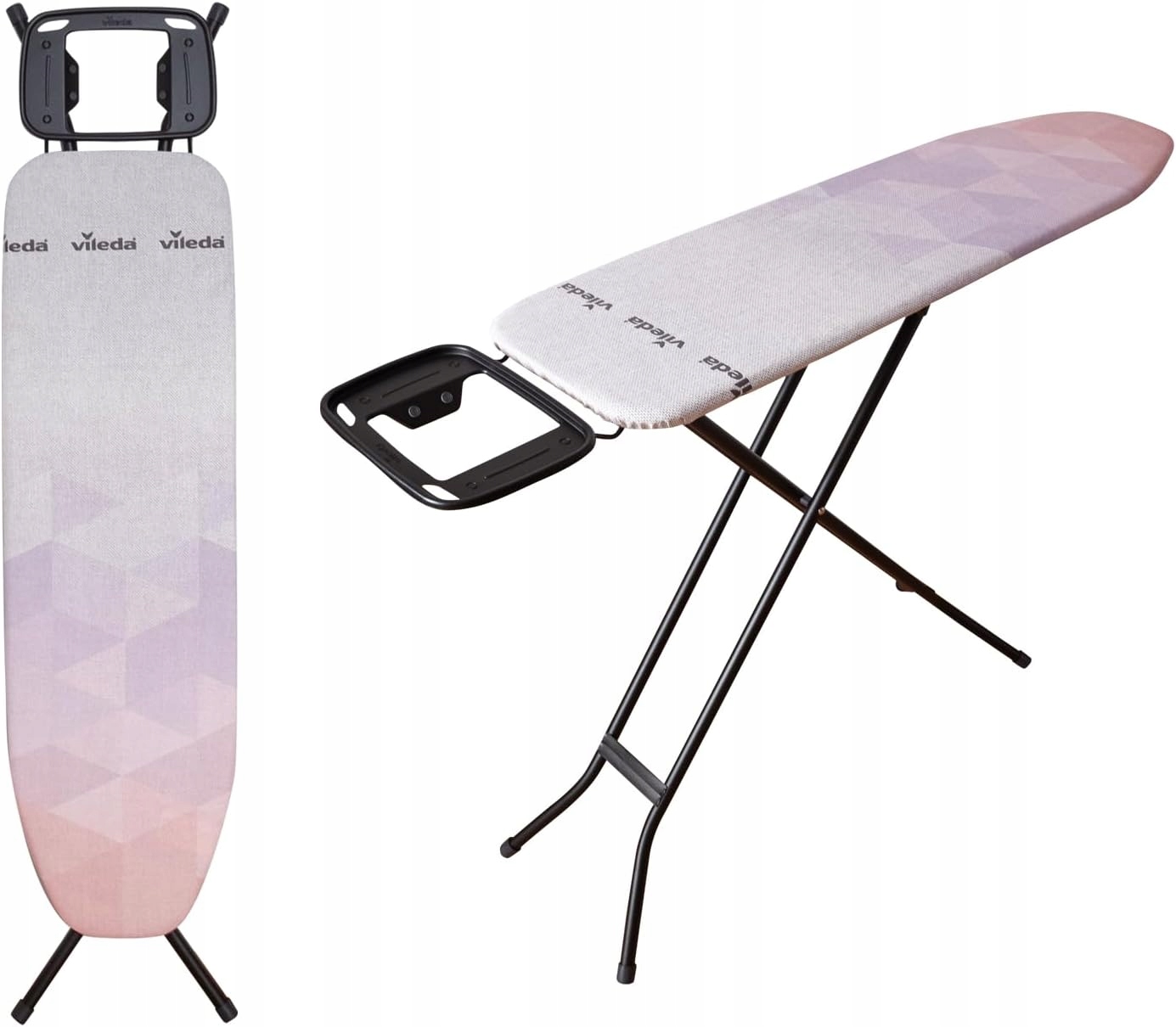 Žehlicí Prkno Kompaktní, Lehké, Nastavitelná Výška Až Do 90 CM