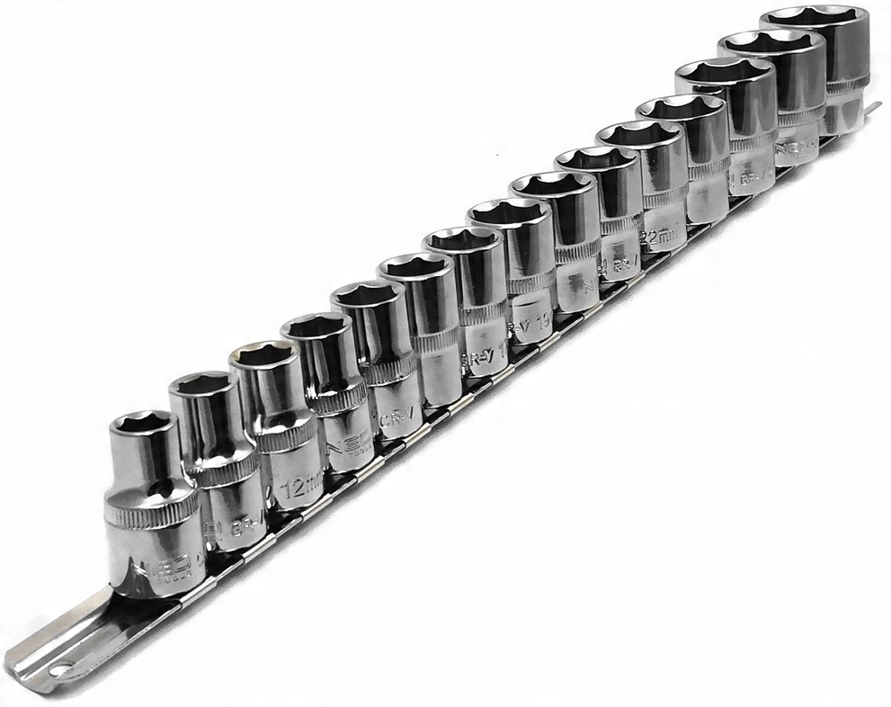 

Neo Zestaw Nasadek Nasadki Krótkie 1/2'' 10-32mm
