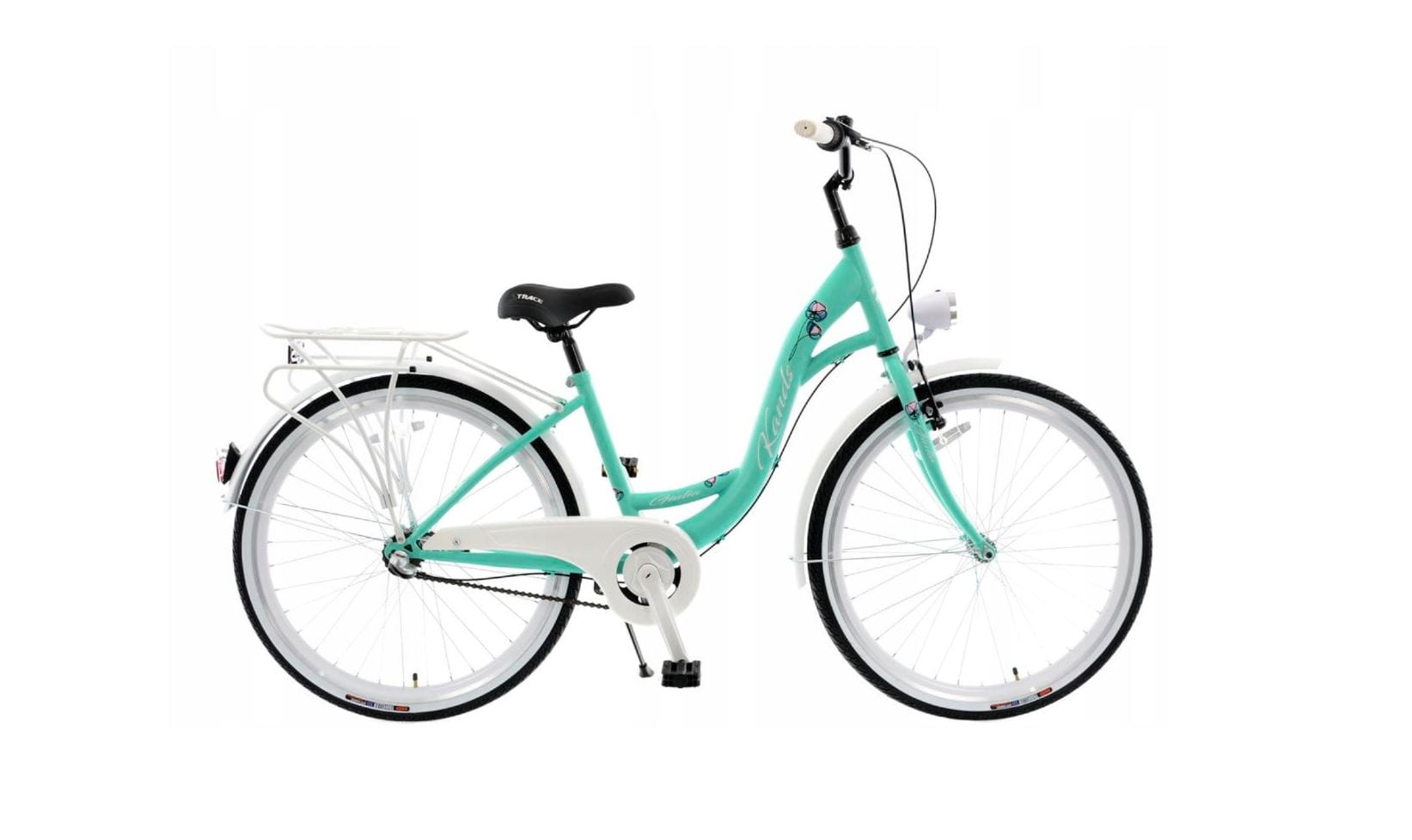 Rower Miejski 26" Kands Giulia 3BN rama 15" miętowy biały R21