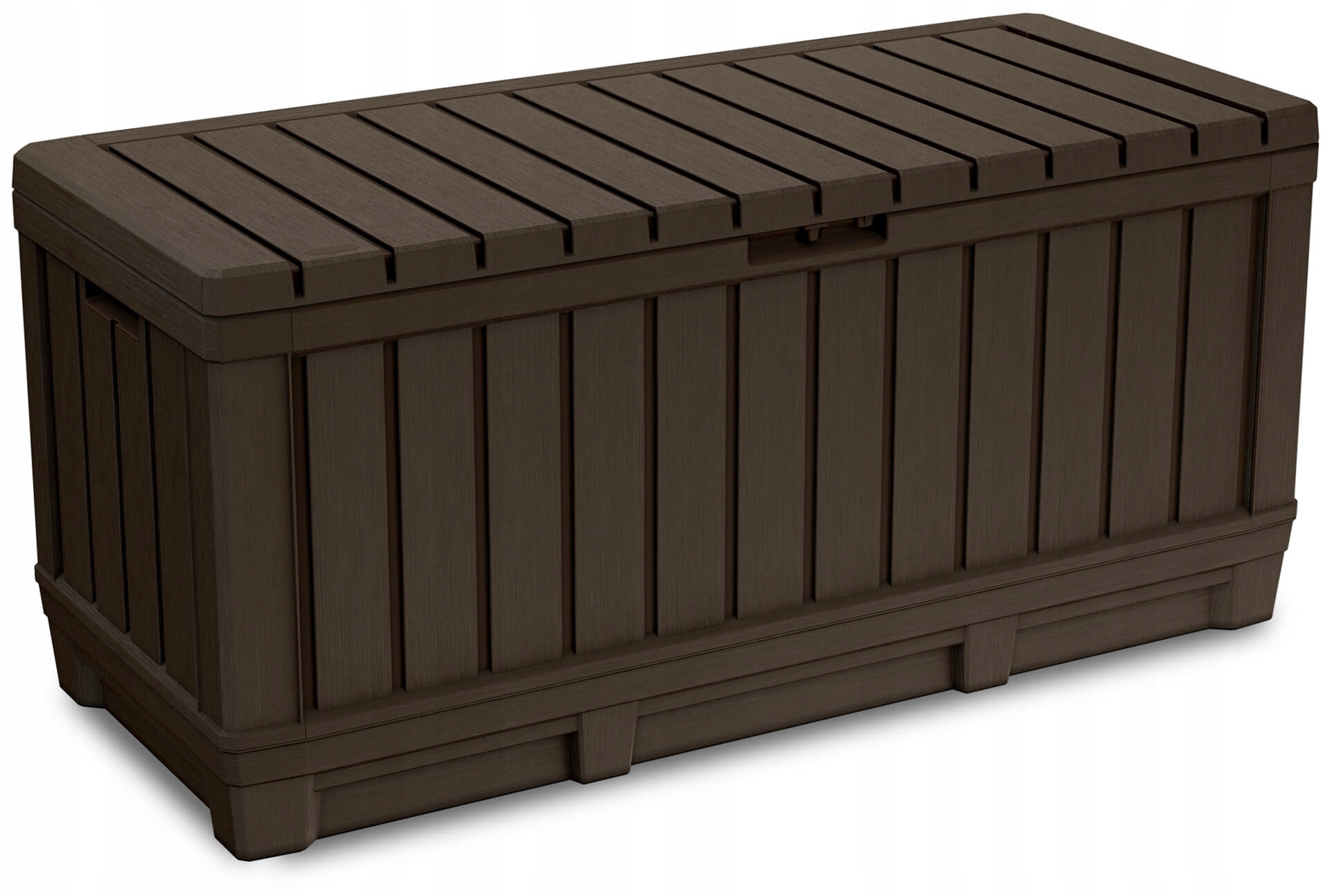 Záhradná skrinka Kentwood Keter na balkón, terasu, úložný priestor 350L, hnedá