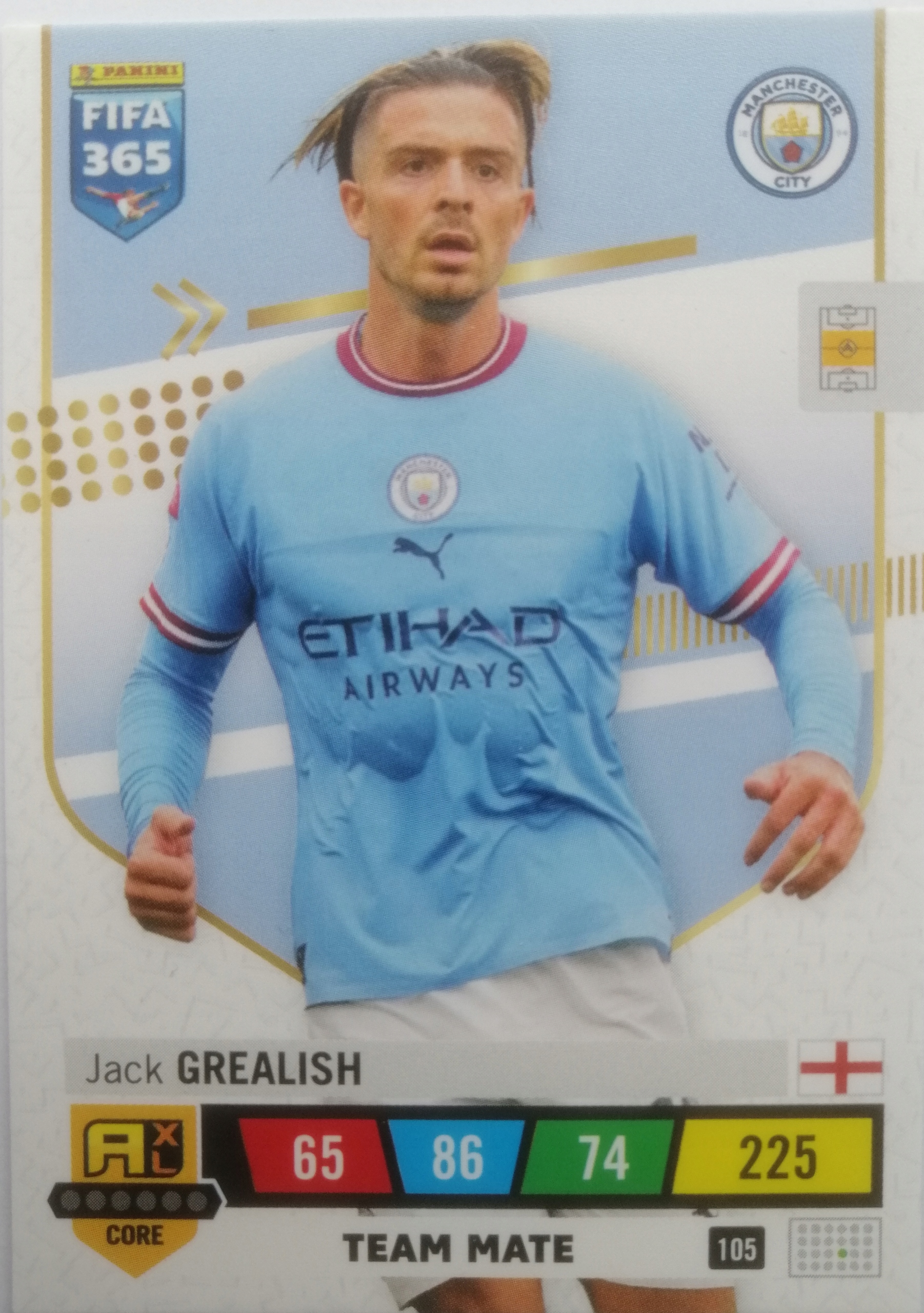 Fifa 365 2023 Core Team Mate 105 Jack Grealish MC