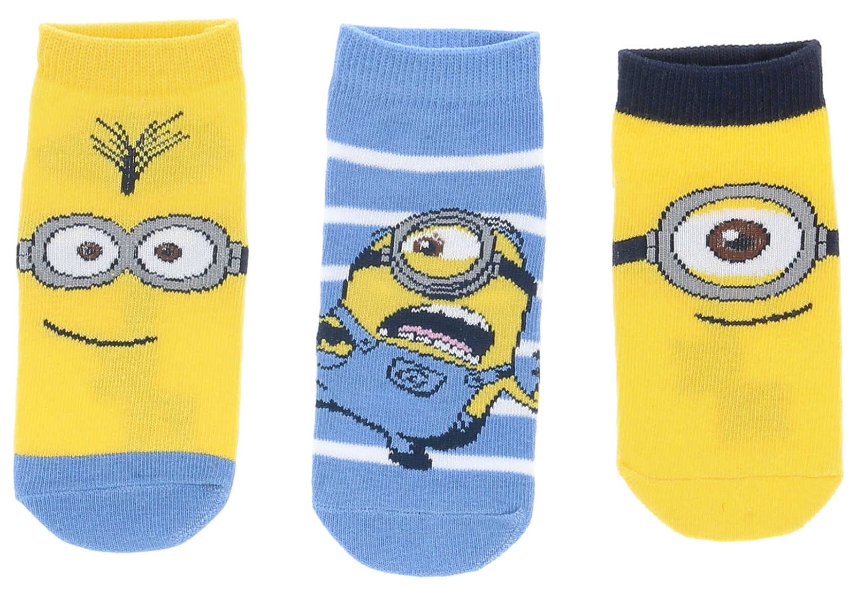 

skarpetki skarpety stopki Minionki 31-34 3-pak