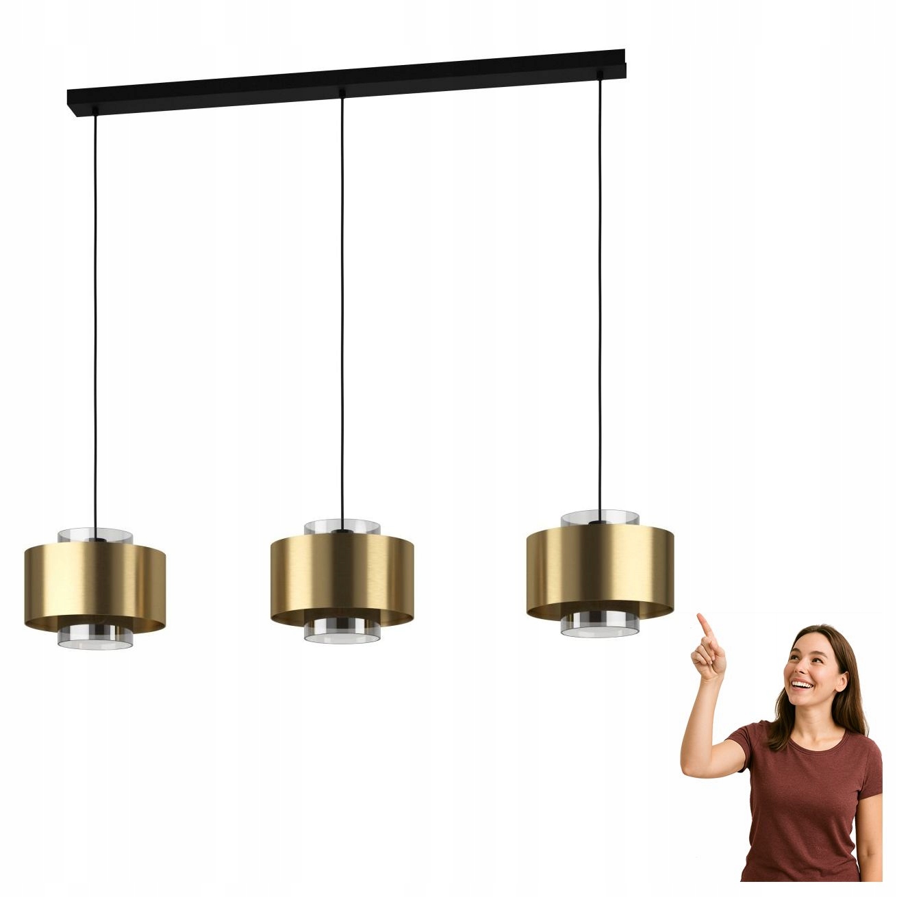 Závesná lampa Duglia 390067 Eglo
