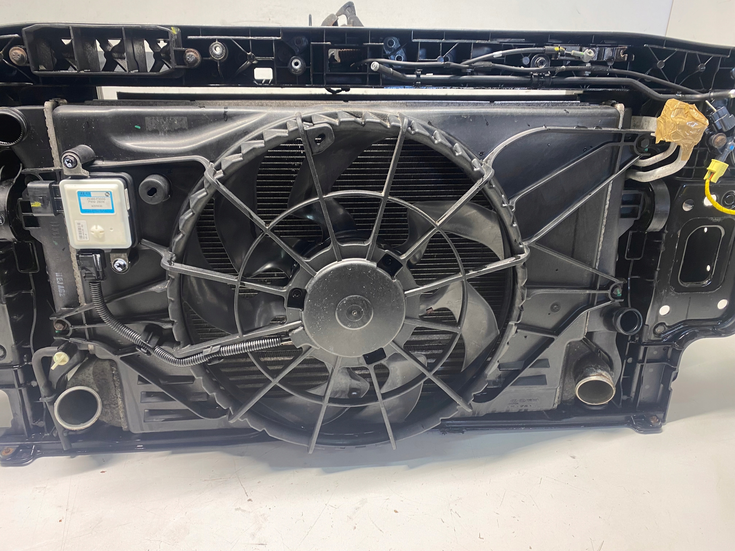 support panel for radiators radiator siders HYUNDAI I30 III 1.0 T-GDI 2017