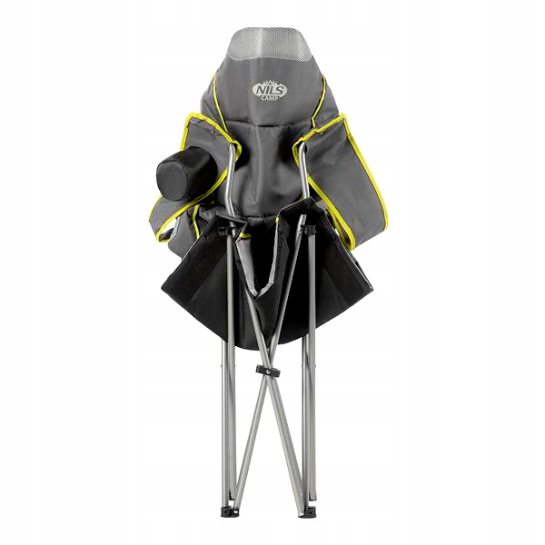 Krzesło Turystyczne Wędkarskie Solidne na Kemping Składane + Pokrowiec Waga 3.3 kg