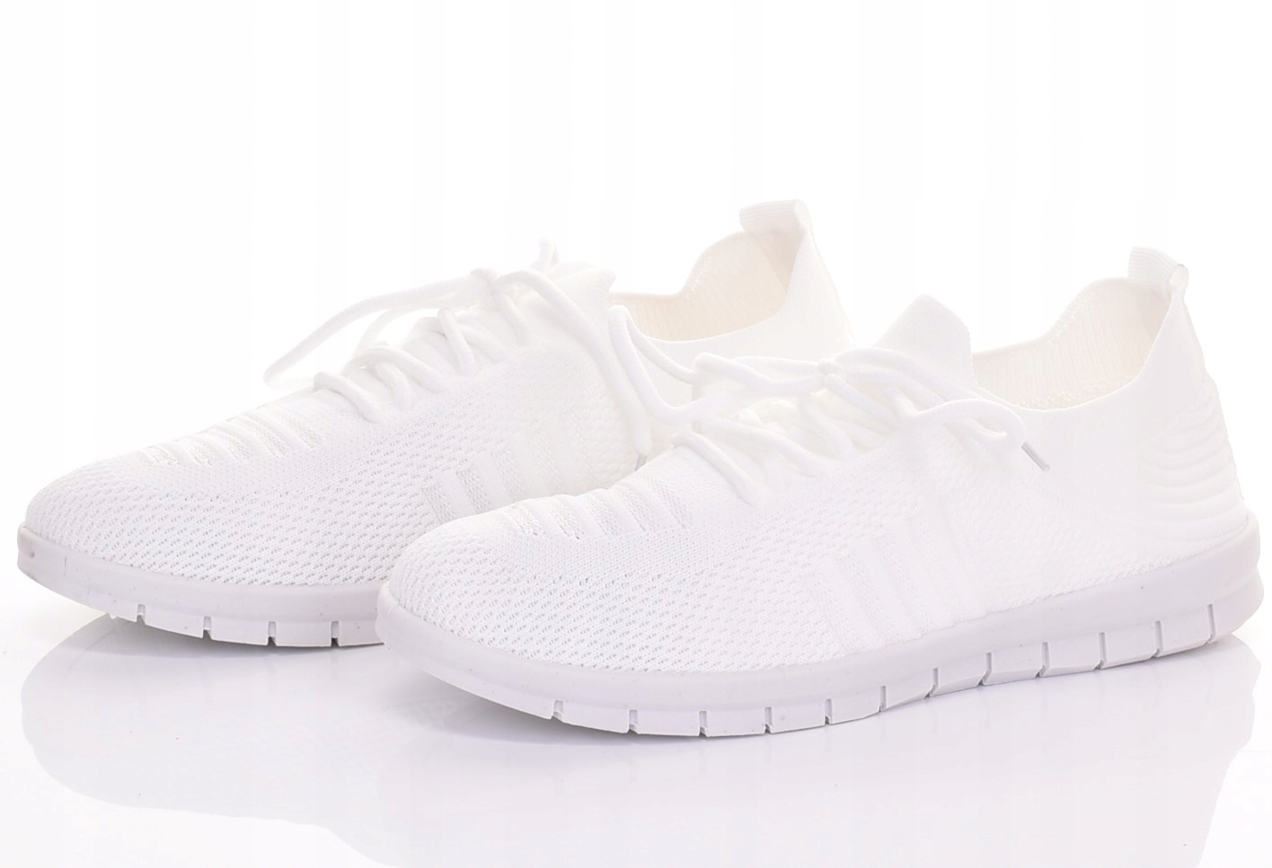 BUTY SPORTOWE DAMSKIE ADIDASY PRZEWIEWNE NA LATO FITNESS SIŁOWNĘ BIAŁE Kolor biały