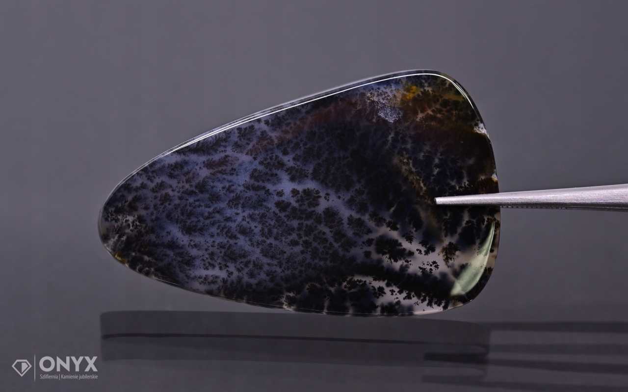 Dendritový achát z Kazachstánu nepravidelná destička