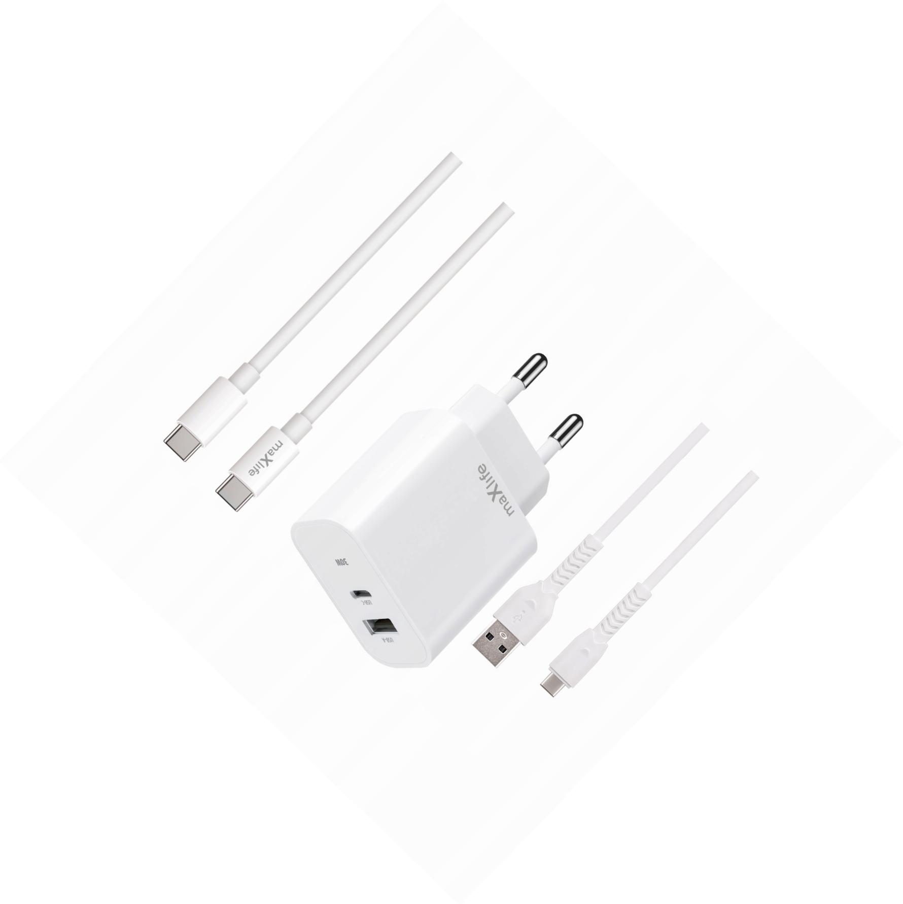 Szybka ładowarka 30W 2 wejścia z Usb-c do Motorola Moto Edge 50 Fusion