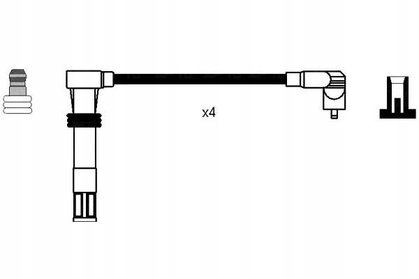 Ngk Zapalovací Kabely Seat Arosa 1.4 16V (6H)