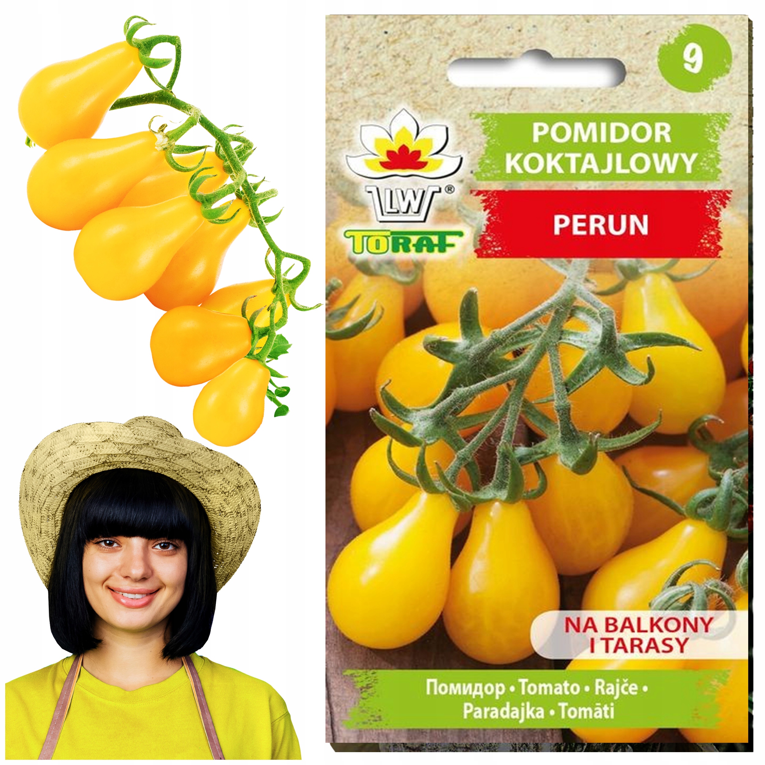 POMIDOR KOKTAJLOWY PERUN GRUSZKOWY KSZTAŁT ŻÓŁTY 13186397400 Allegro.pl