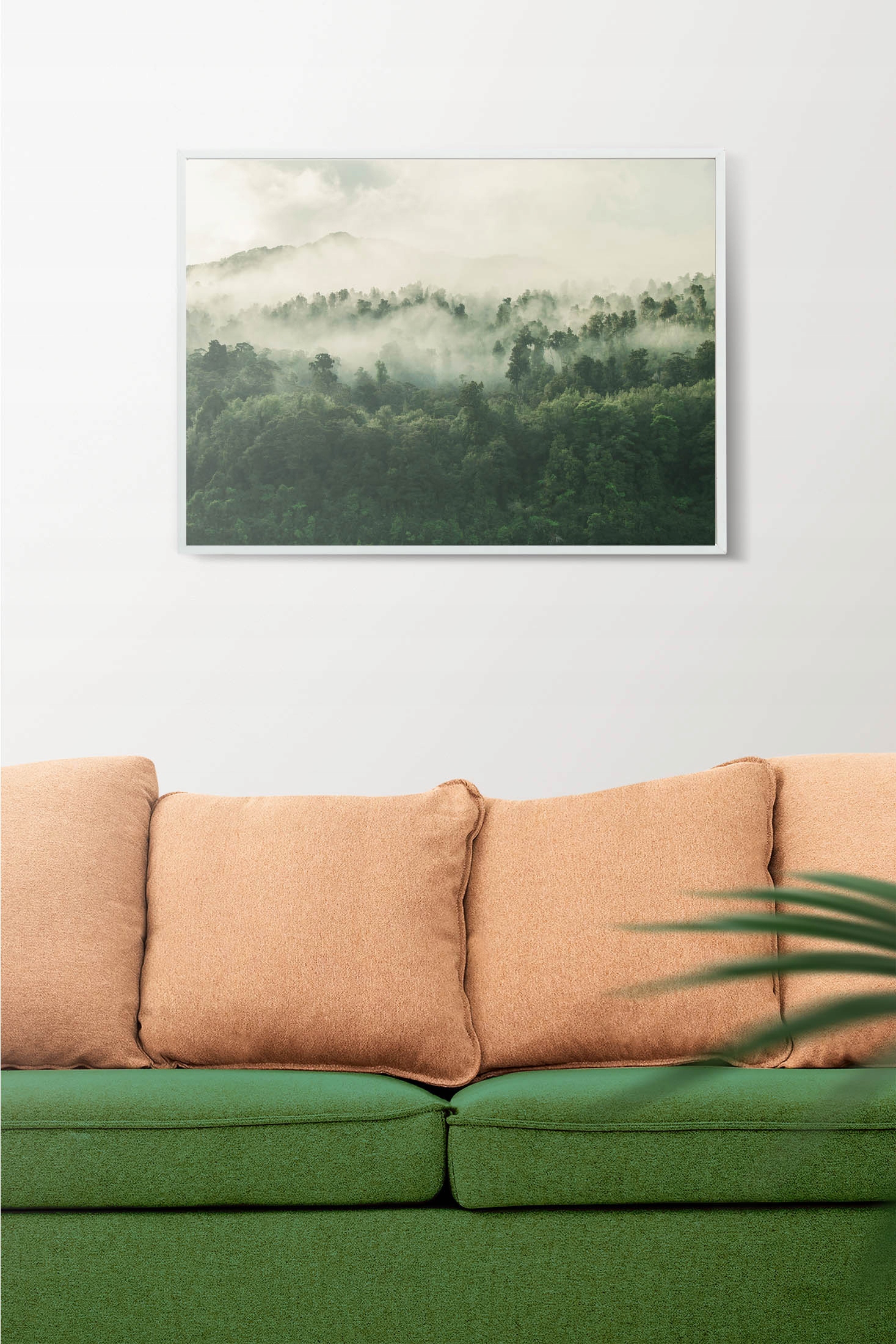 Plakat r B1 100x70 cm Krajobraz Góry Mgła Słońce Z Liczba sztuk 1