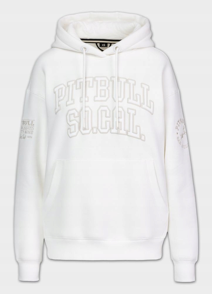 Dámská mikina s kapucí Pitbull Fiora Volnější Pohodlný Střih Oversize