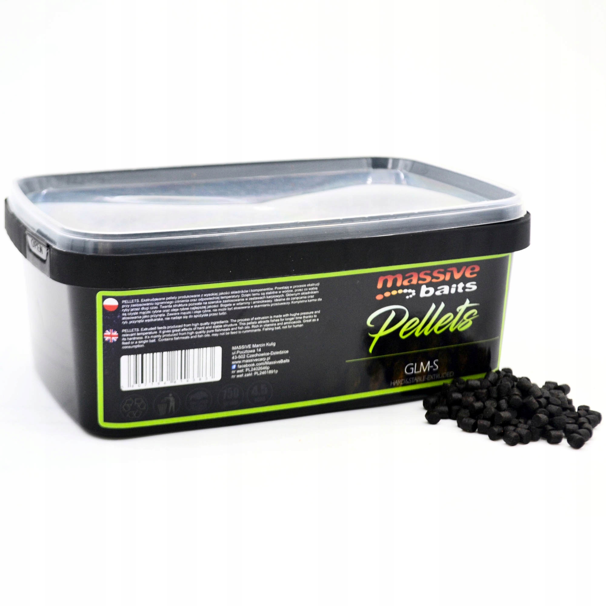Pellet Massive Baits Special Pellets Glm-s 4,5mm 0,75kg