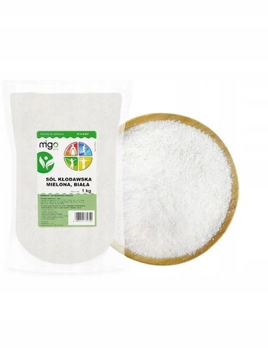 Levně 9x MIGOgroup, Kladská sůl bílá jemná (1 kg) MIGOgroup