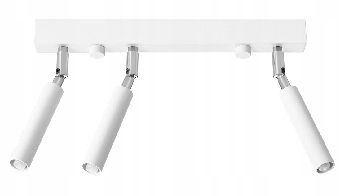 Plafon EYETECH 3 biała lampa sufitowa oprawa LED listwa ruchome reflektory