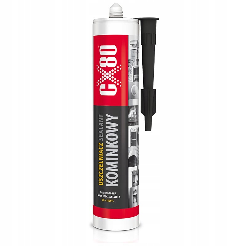 

CX80 070 Silikon Kominkowy uszczelniacz 300ml