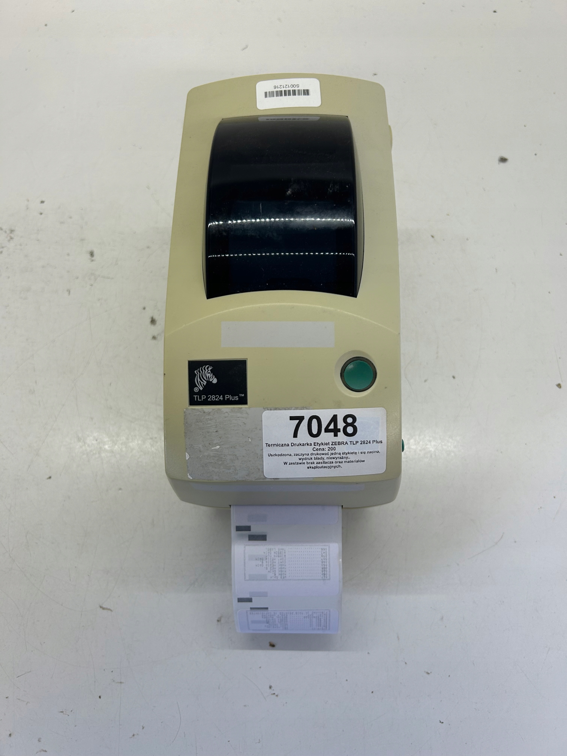 Drukarka etykiet termiczna Zebra TLP 2824 (M)