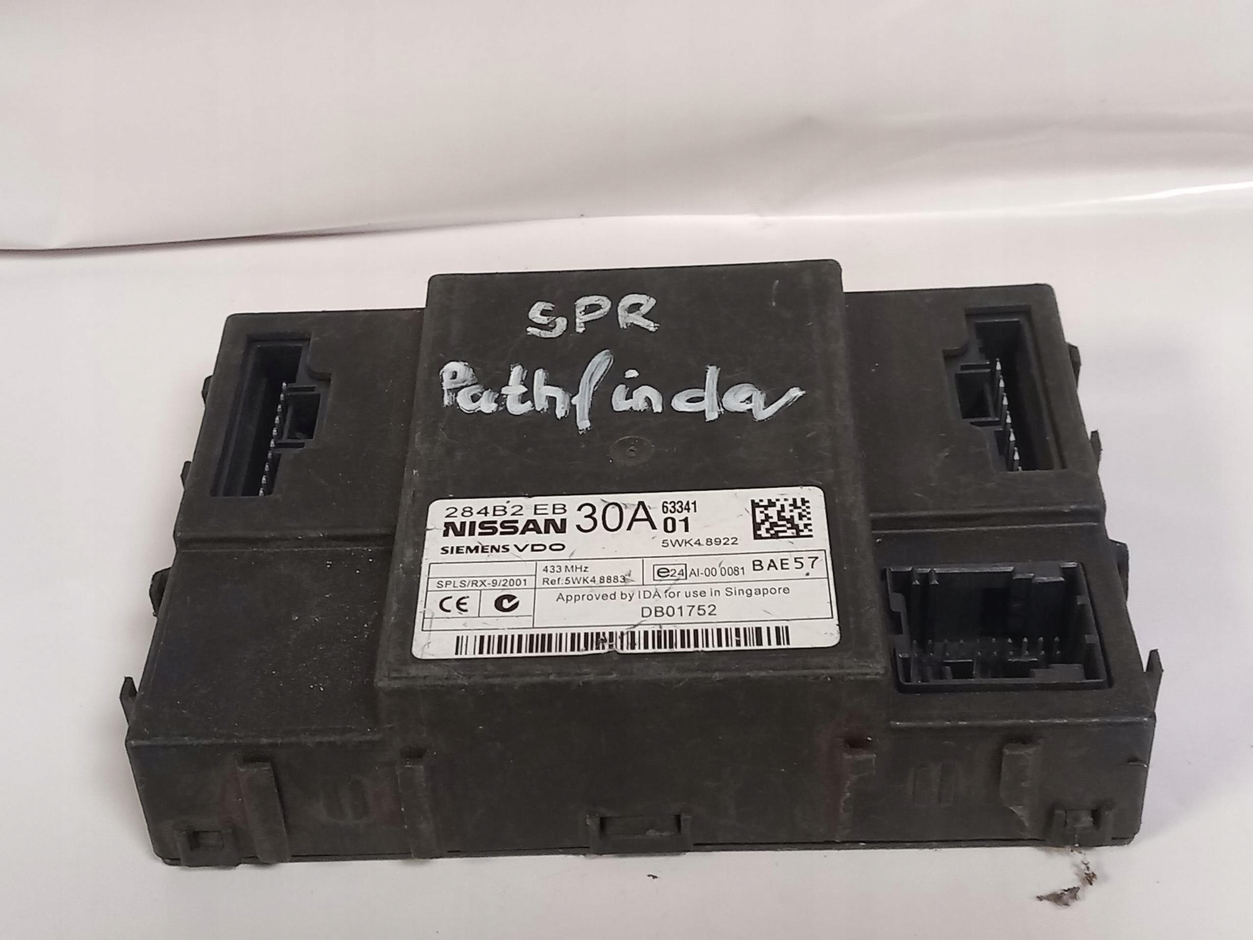 module control unit KOMFORTU NISSAN PATHFINDER R51 284B2EB30A 05-10
