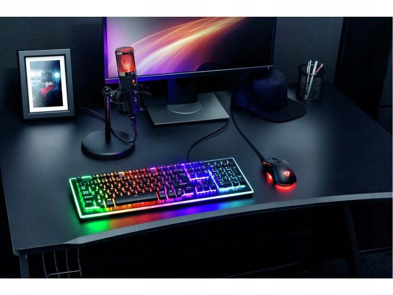 Mikrofon GEMINGOWY strumieniowy GXT 256 Exxo USB Marka Trust