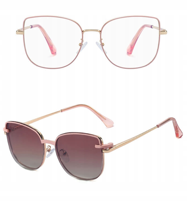 2v1 Clip-on brýle s obroučkami pro Pc Sluneční Clona