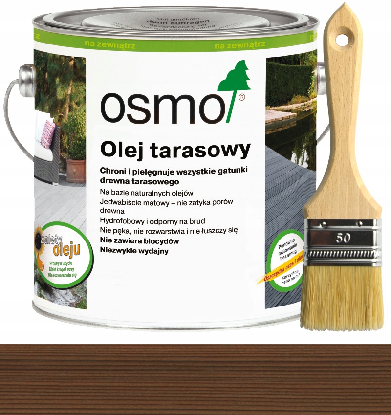 

Osmo 010 Olej do tarasu,tarasowy 2,5L Termodrewno