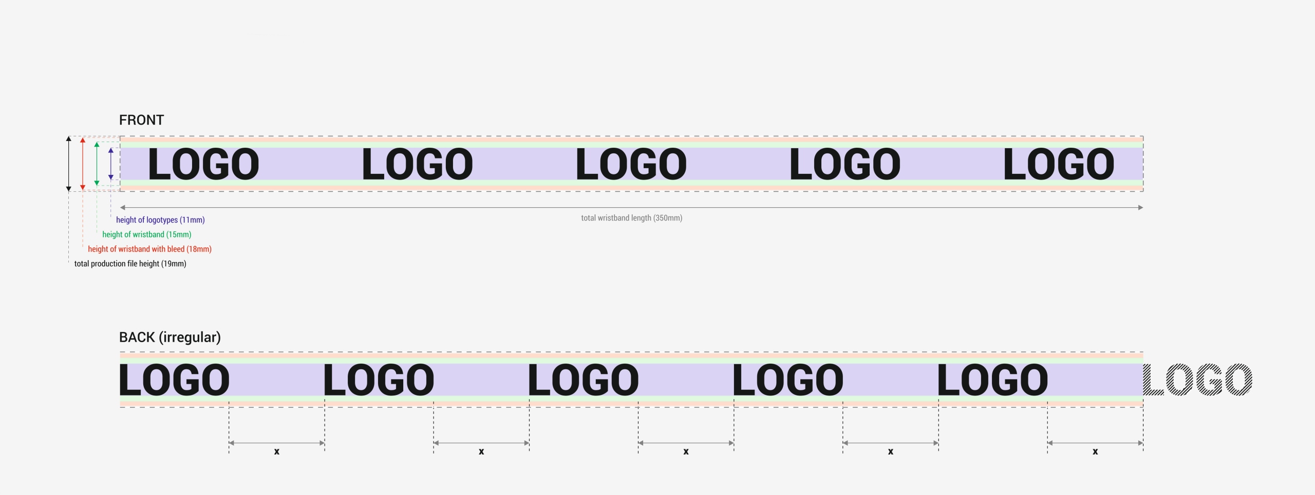 OPASKA POLIESTROWA NADRUK JEDNOSTORONNY 250 SZT. Rodzaj eventowe