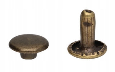 

Nity 8x3x9mm Lux kaletnicze St.Złoto 100szt