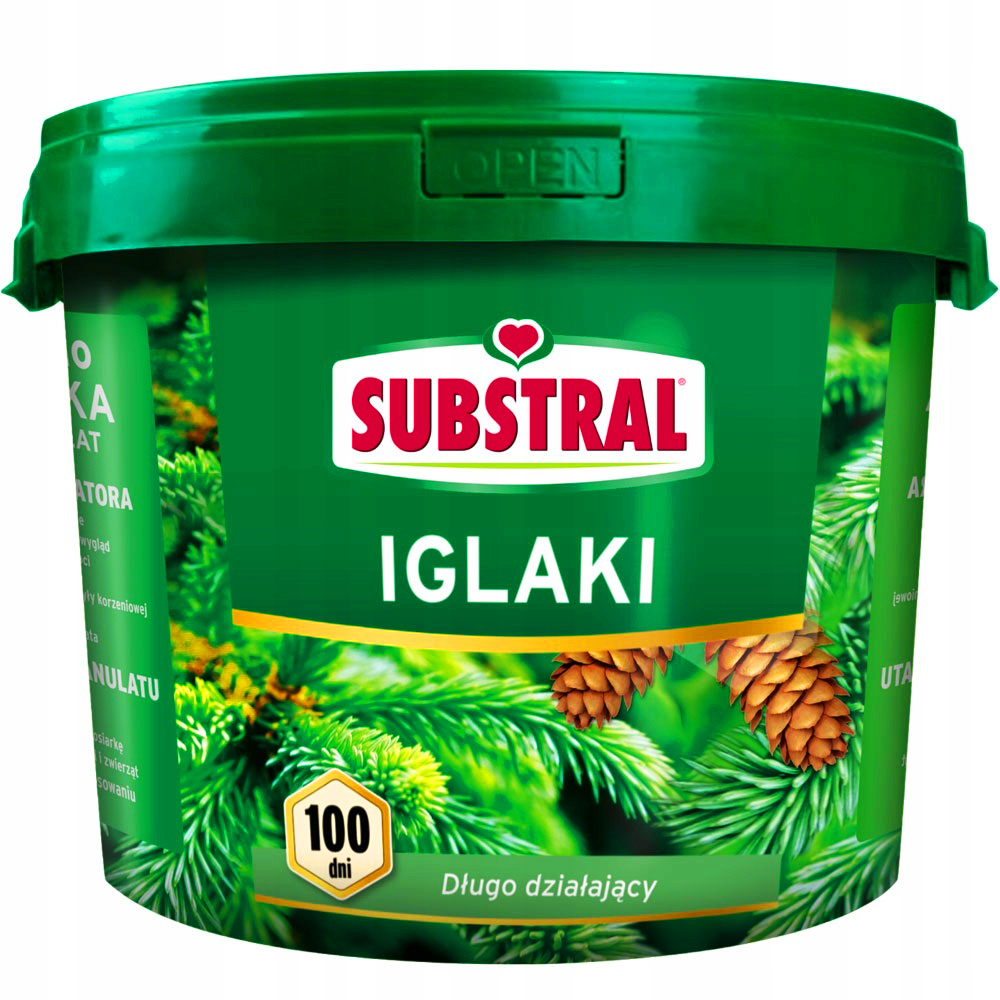 

Nawóz Długodziałający 100 Dni Iglaki 5 Kg Substral