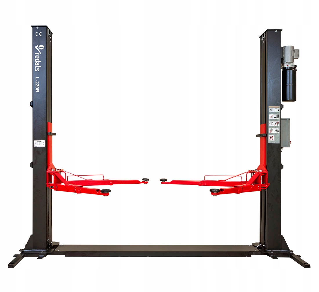 Podnośnik Samochodowy Dwukolumnowy Automat z Ramą 4 Tony Redats L-220R Marka Redats
