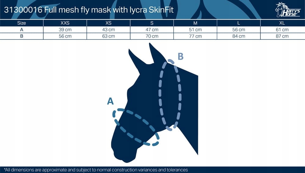 HARRY'S maska SKINFIT [R M] Marka Harry's horse