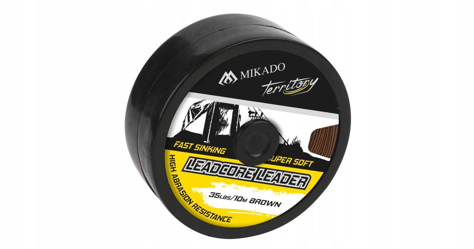 Mikado Leadcore Leader Brown 10m 35lb