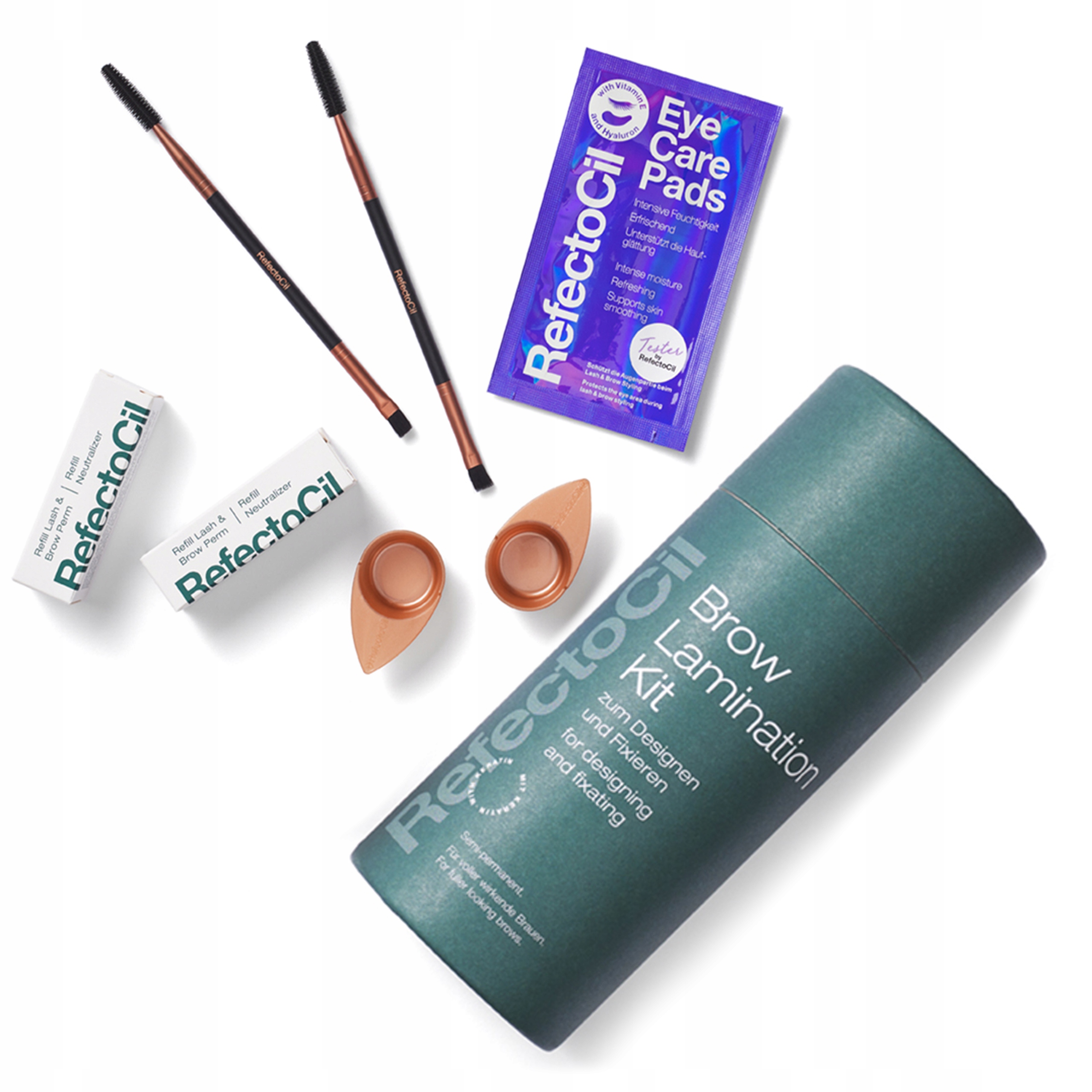 Sada na laminaci obočí Příslušenství Hydrogelové vločky Refectocil