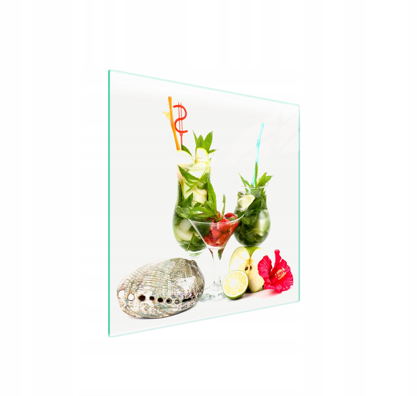 Ochranná Skleněná Deska Na Sporák 50x52 Ovoce Tvrzené Sklo