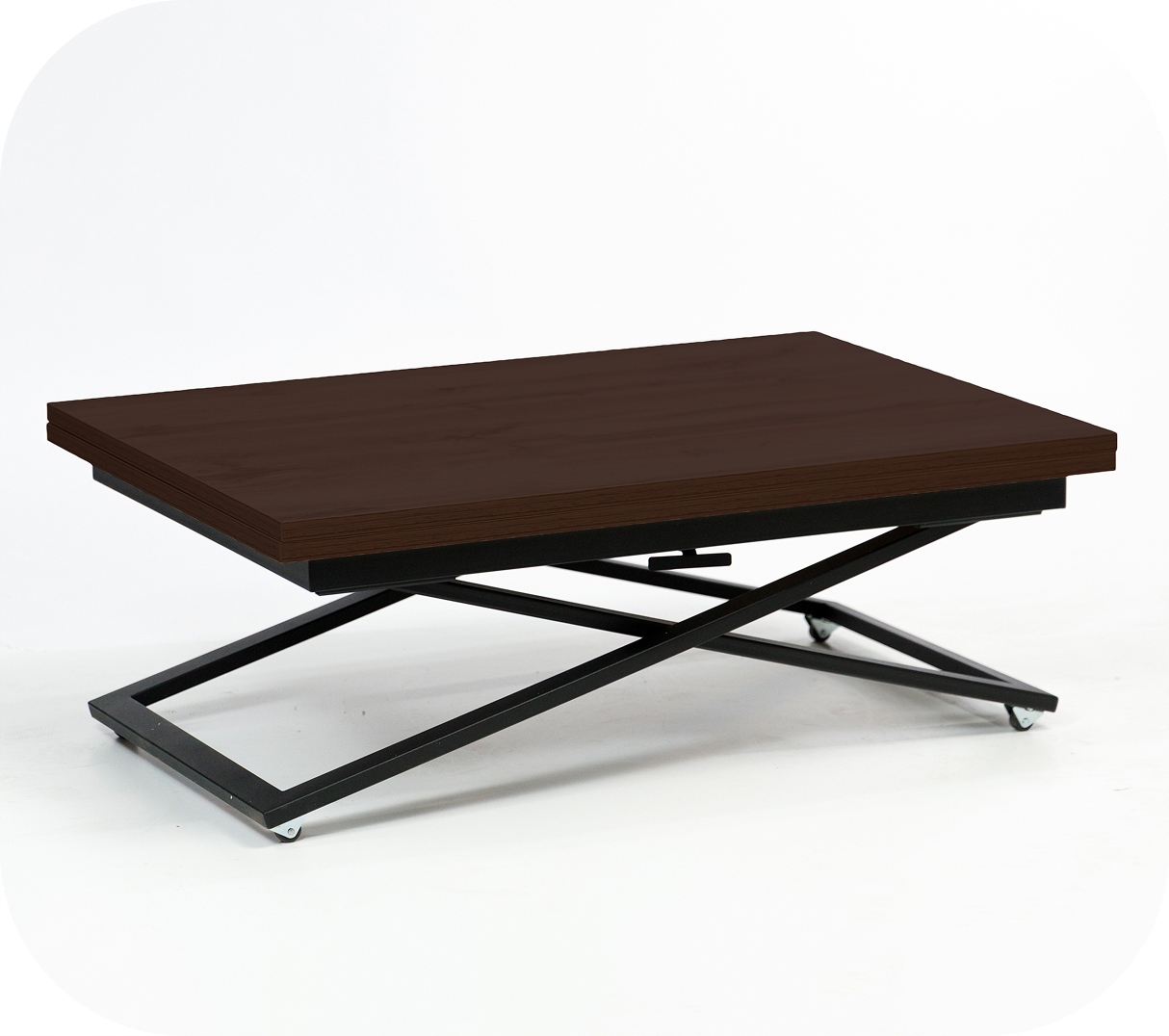 Stolik kawowy Ława rozkładana Ława podnoszona Ławostół Corto Loft wenge
