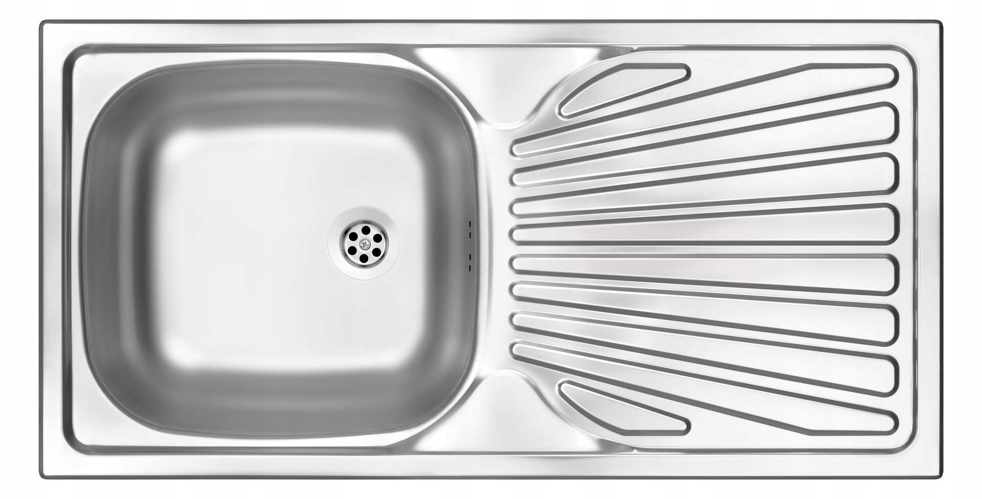 Dřez Techno Satén 1K Z/o 860X435X160, 2" Příslušenství ZMU_011B